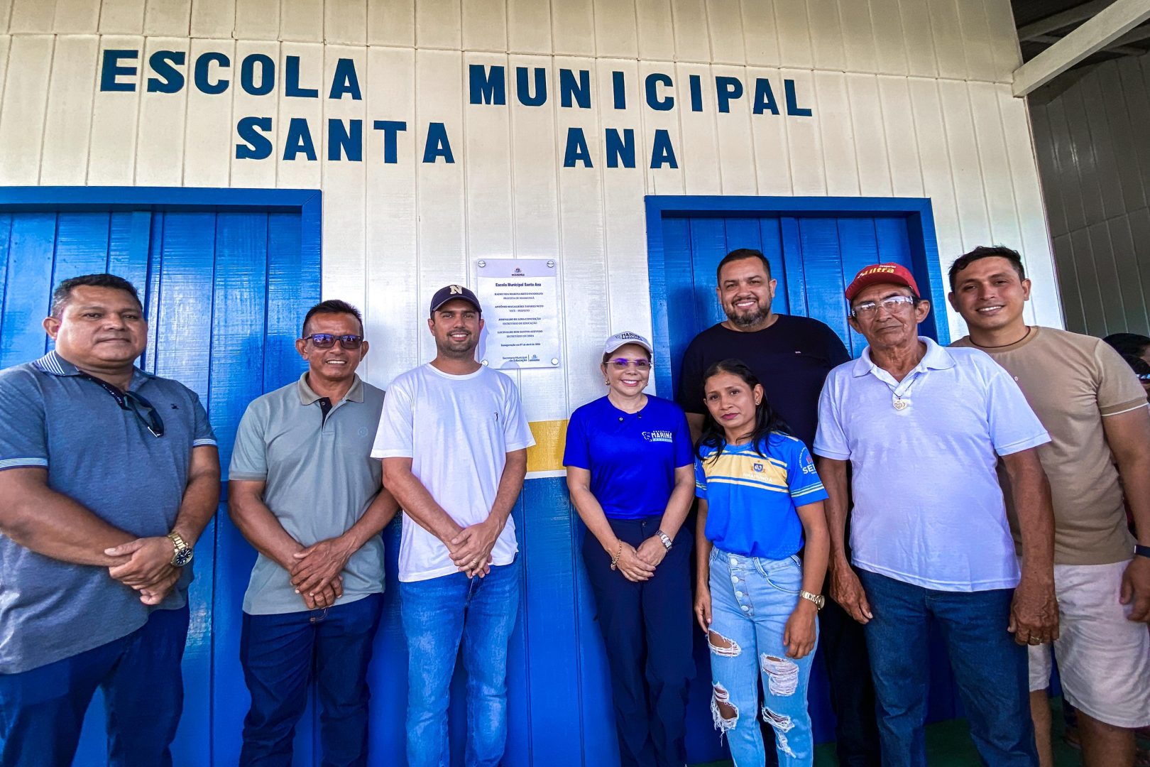 Prefeitura de Nhamundá inaugura Escola Santa Ana e amplia acesso à educação na zona rural